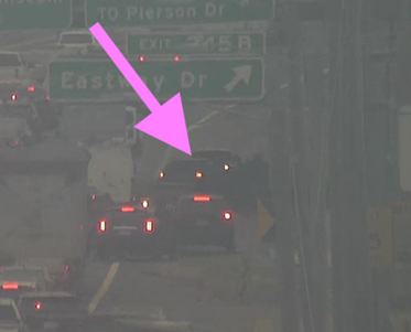 TrafficTeam9's tweet image. ALERT: This crash IB Independence Blvd. ramp to Eastway Dr. is adding to the delays on Indy #clt #cltraffic #clttraffic