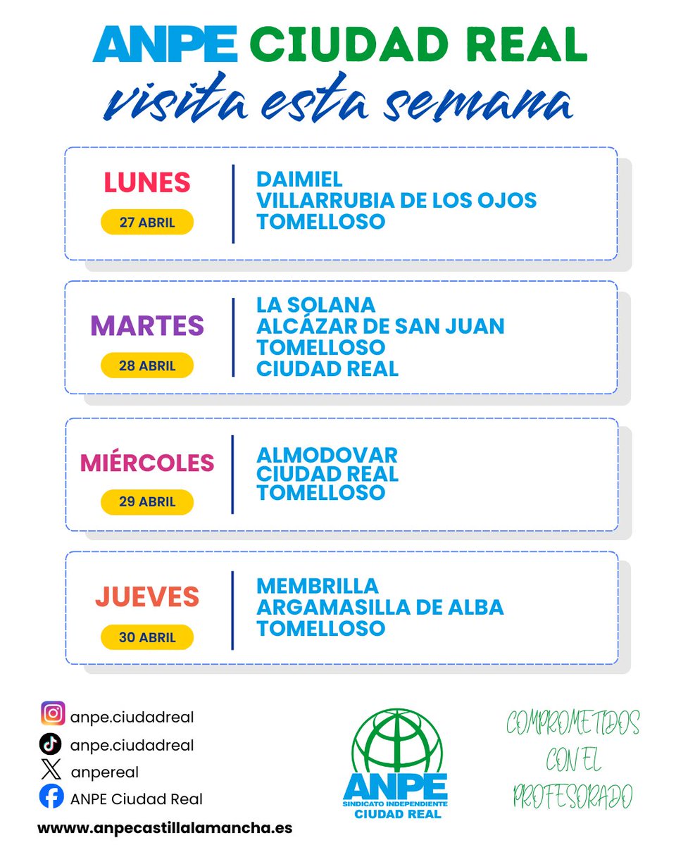 ANPE Ciudad Real tweet media