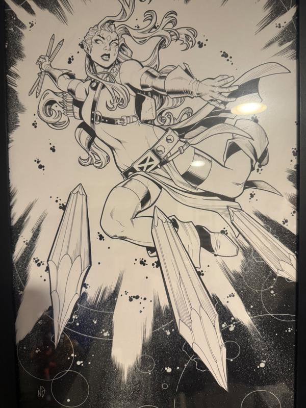 ComicCrusaders's tweet image. Blink by Nick Bradshaw  #comics #comicbookart #art #comicart