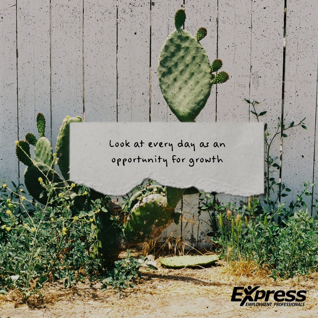 Each day is a fresh chance to learn, grow, and move forward. Make the most of it.