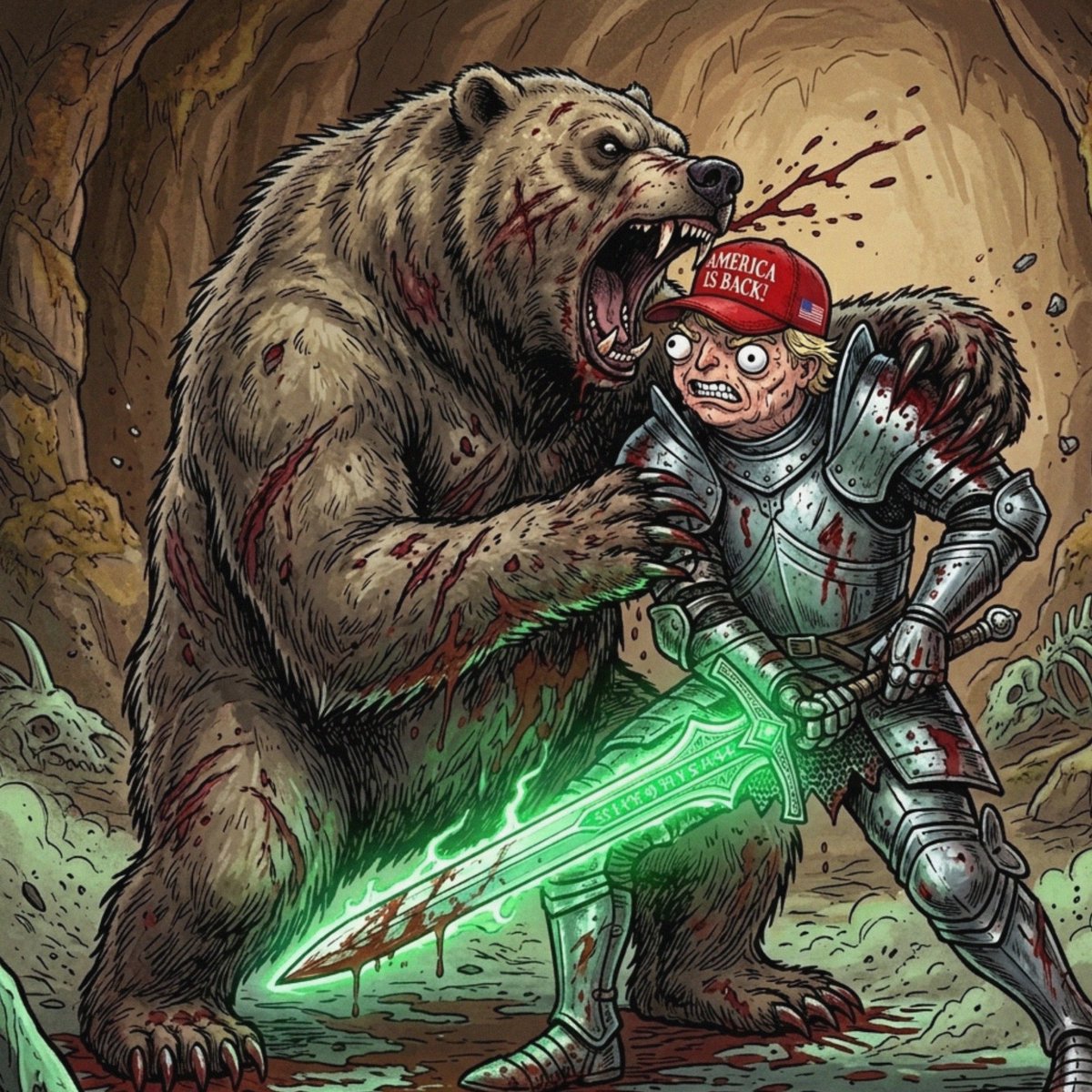 Dunald Tromp (PARODY) tweet media