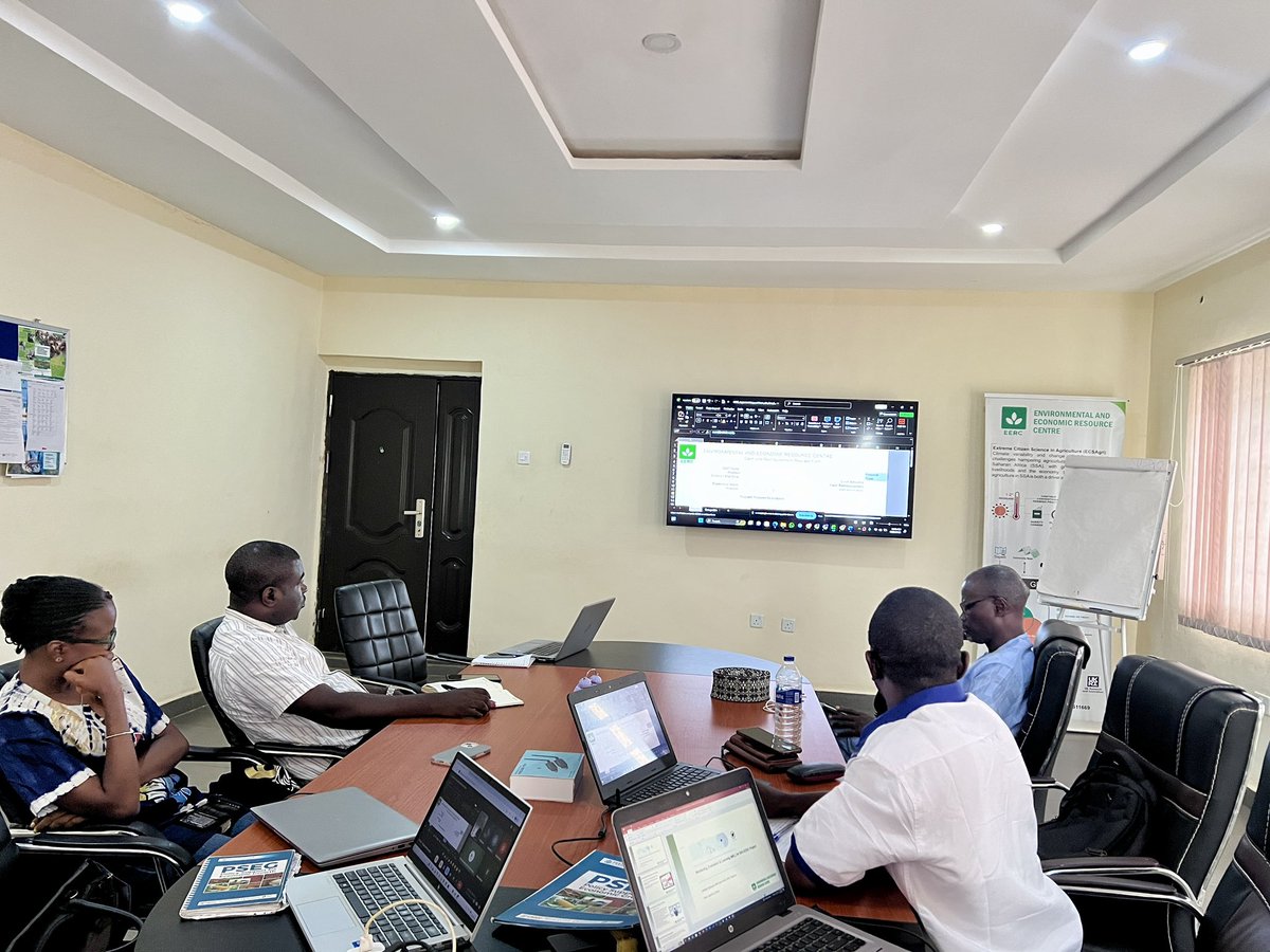 EercOrg's tweet image. Last Thursday at EERC, we held an orientation session to onboard the project team on the Entrepreneurship Capacity Building in Agribusiness and Establishment of Makeshift Processing Centres project, supported by IDH.

#EERC #Project #Agribusiness #CapacityBuilding #Idh