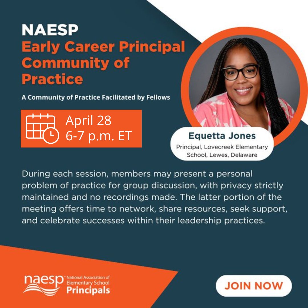 National Assoc. of Elementary School Principals tweet media