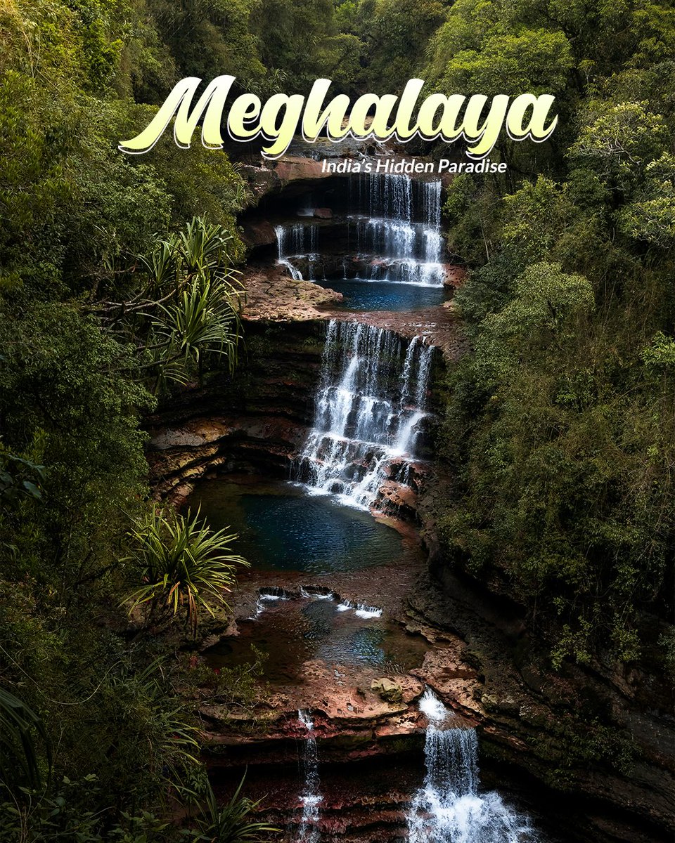flyapeiron's tweet photo. Ever dreamed of walking through living root bridges, chasing hidden waterfalls, and waking up to clouds floating right outside your window?

Discover the Abode of Clouds with Flyapeiron. DM us to plan your Meghalaya escape today!

#Meghalaya #MeghalayaTourism #IncredibleIndia #LivingRootBridge #DawkiRiver #Mawlynnong #ExploreNortheast #flyapeiron