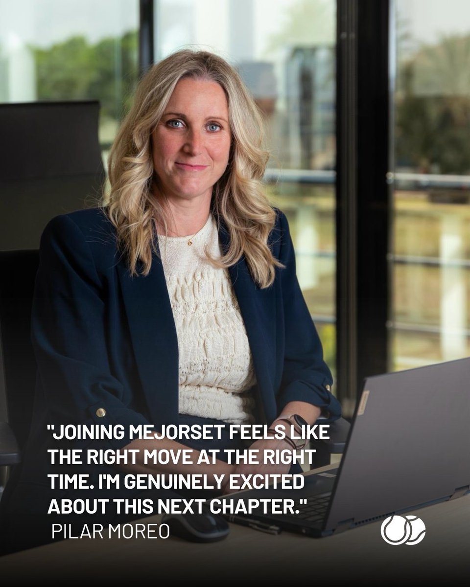 Mejorset's tweet photo. Pilar Moreo joins MejorSet as Commercial Director for EMEA and LATAM, bringing more than two decades of experience in the sports facility sector and a long career at Mondo Ibérica at the heart of professional padel. https://t.co/IFGBtFJOJj