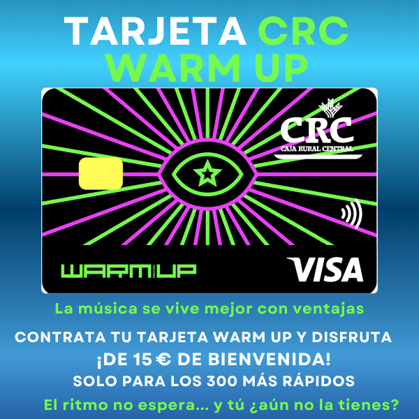 Rural_Central's tweet image. Metidos de lleno en la semana del @WARMupfestival, lanzamos esta promo especial para clientes #CRC 🎶

Hazte ahora con la tarjeta CRC WARM UP y llévate 15€ de bienvenida para usarlos en el Festival 💚

¡Actívatela, báilatela y empieza a disfrutar! 😎
