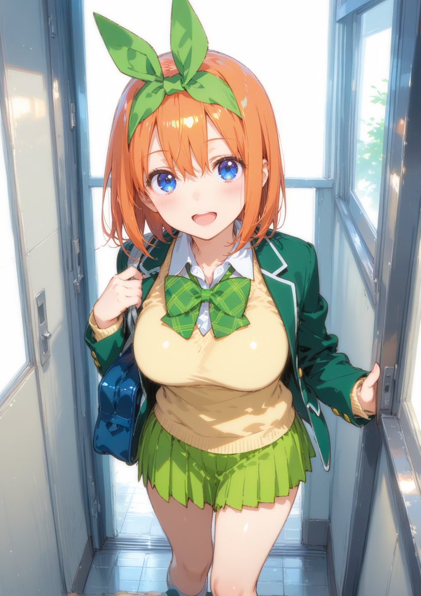 中野四葉 SFW anime-style illustration