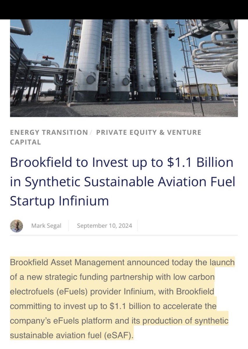 Everything with Carney is Brookfield. Now do you understand why Carney made such an ordeal over the CEO of Air Canada…