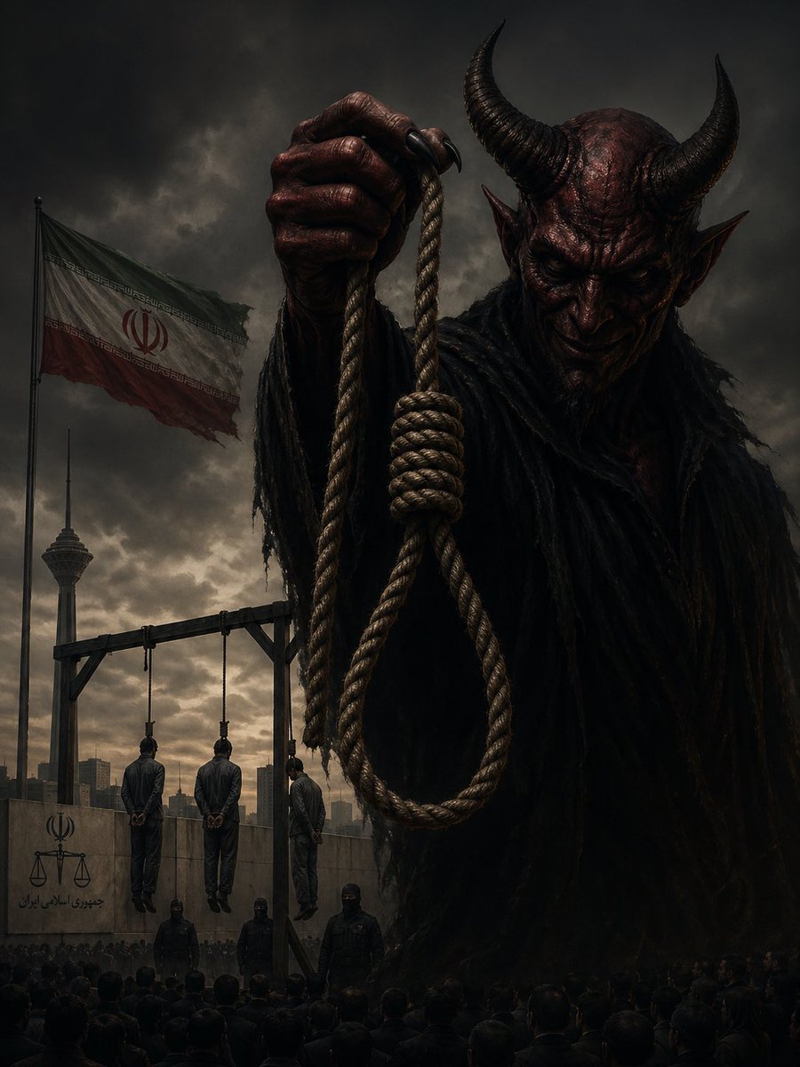 Siyamak66y's tweet image. The devil’s agents are carrying out executions.

#StopExecutions #HumanRights #JusticeForAll #NoToViolence
شیطان سفت ها. در حال اعدام  فرزندان ایران. 
#نه_به‌_اعدام 
#ننگ_بر_سه_فاسد_ملا_چپی_مجاهد 
#KingRezaPahlavi‌ForIran 
#KingRezaPahlavi‌