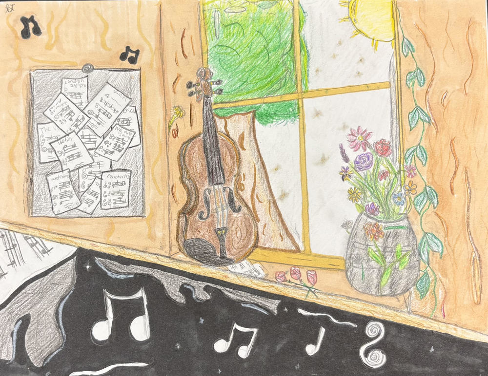 RoyaltonSchools's tweet photo. North Royalton Middle School Student Earns Regional Honor in Statewide Art Competition https://t.co/aNEOAtuC67 https://t.co/doruSp77lV