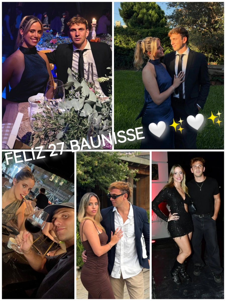 Ellos demuestran cada día que el amor sano existe, que es un trabajo en equipo, donde prima el respeto, el compañerismo, la complicidad, dulzura, cariño, tolerancia, la alegría, el disfrutar de las pequeñas cosas!! Felicidades Baunisse 🤍🤍