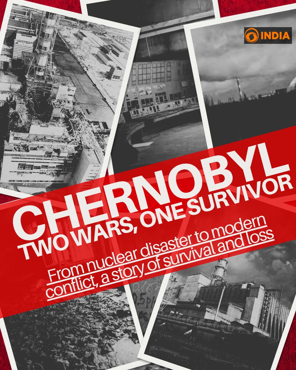 DDIndialive's tweet photo. One man. Two wars. From the horrors of Chernobyl to the realities of modern conflict, this is a story of survival, sacrifice, and the long shadow of history. Four decades later, the lessons of Chernobyl still matter.

#Chernobyl #UkraineWar #NuclearDisaster #HistoryMatters #Geopolitics #HumanStories #WarAndPeace #GlobalHistory #BreakingNews #WorldNews