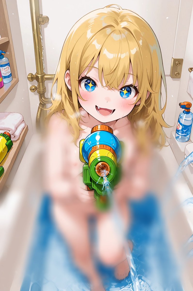 sanpowin's tweet photo. ディアナね！お風呂大好き！ https://t.co/NQi5aahSca