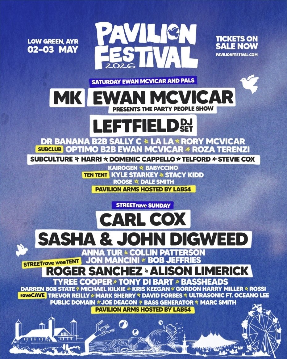 Rab_Allan's tweet image. Selling a two day ticket for Pavillion Festival this weekend for £100.

@ewanmcvicar_ #Pavillion #Festival #Ayr #Rave