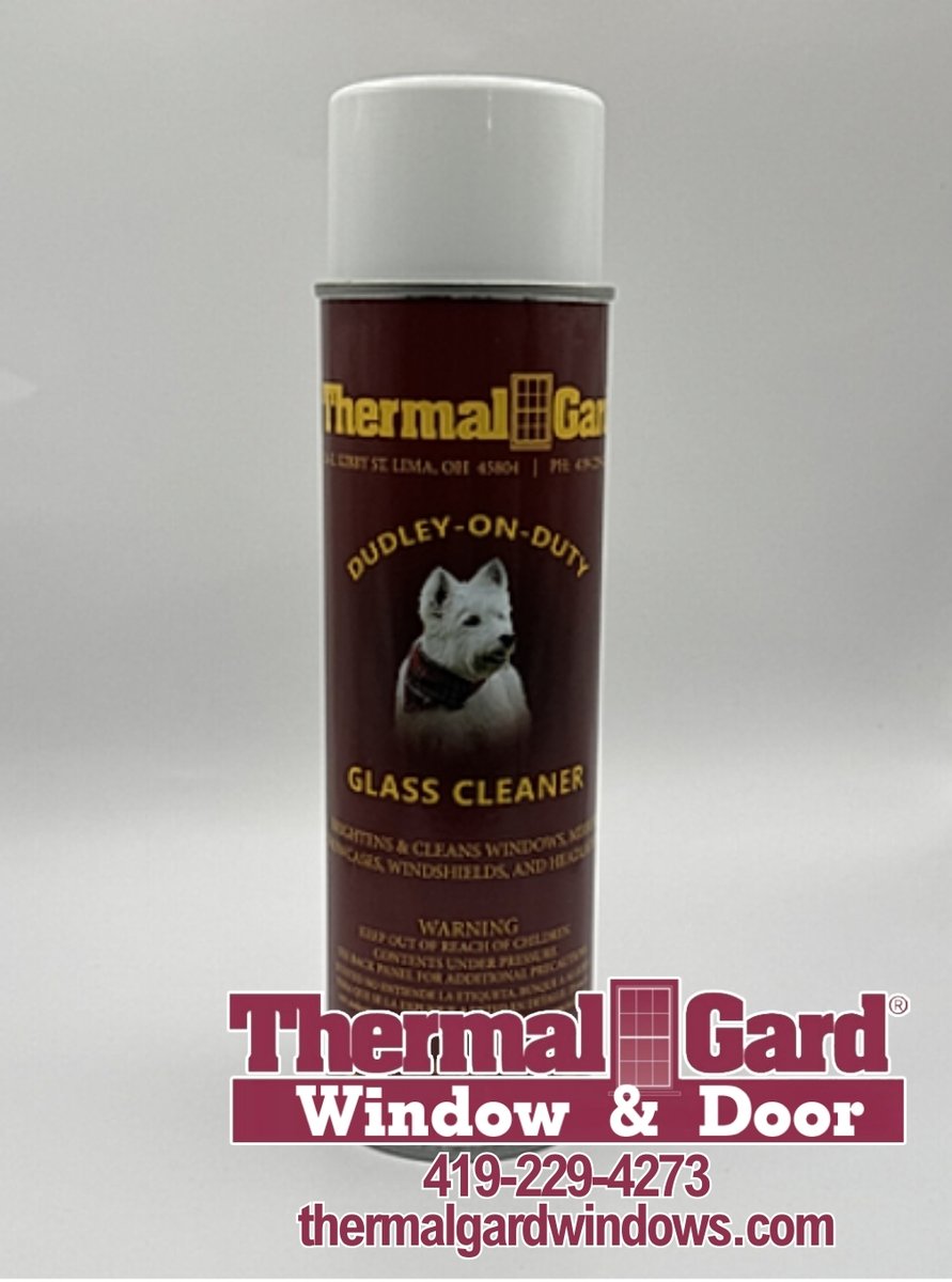 ThermalGard4273's tweet image. 🪟Keep Your Windows CLEAN🪟With Dudley-on-Duty from Thermal Gard, you’ll have the window &amp;amp; glass cleaner that the pros use. Visit our online store today!

#windows #cleaner #windowcleaner #homeimprovement #homeupgrade #lima #ohio
