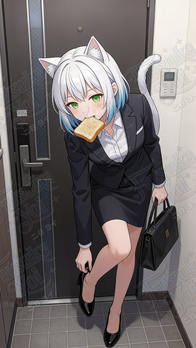 futsukayoiyoi88's tweet image. おはにょん～～～　今日また新しい一週間、新し物語も始まるんだ！　仕事終わりの皆お疲れ様、そしてお帰りのとき気を付けてね～～　では、ヨイヨイ仕事出発だぁ～～～😘

#AIart, #AIartist, #GenerativeArt, #DigitalArt, #AIartCommunity, #AIillustration, #AIイラスト, #AI画像生成, #AIアート