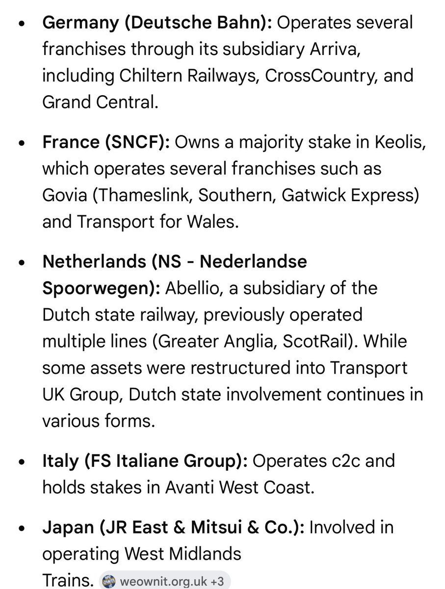 EducateDean's tweet photo. @DominicMcGregor Completely agree. However, one of the reasons that Germany can do this is because the British train tickets pay for it! https://t.co/AKeMe05MQl