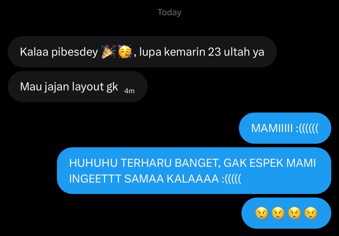 pvhenyl's tweet photo. Terharu banget si mami jeya masi ingat anaknya yang seperti malin kundang ini 😭☝🏻 https://t.co/qeRpgGuPfj