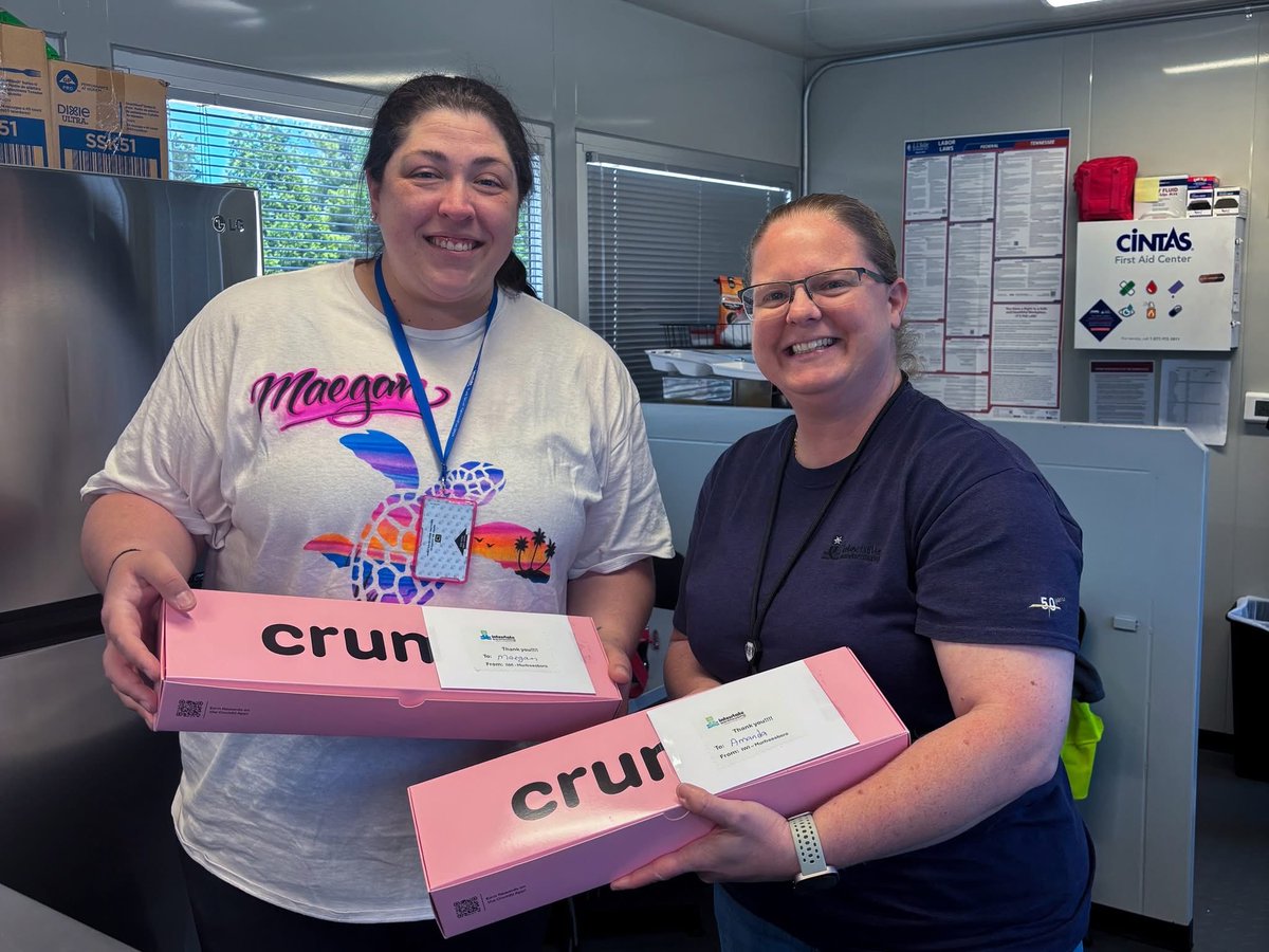 TippmannGroup's tweet photo. We recently had the opportunity to recognize our administrative professionals at Interstate Warehousing Murfreesboro and thank them for everything they do for our team. https://t.co/6oIrZC6AT0