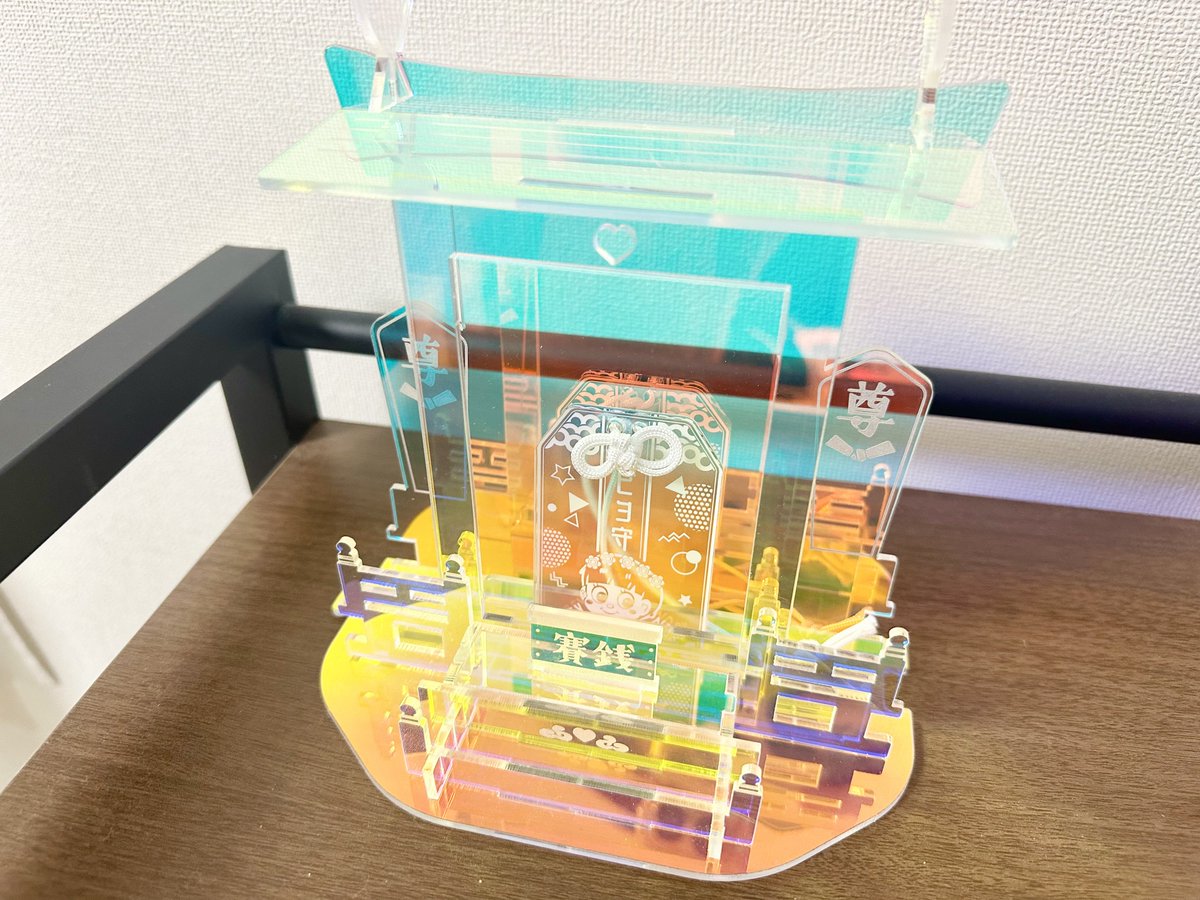 kuru_beyo's tweet photo. 神棚にビヨ神、鎮座 https://t.co/iFSyapQWOl