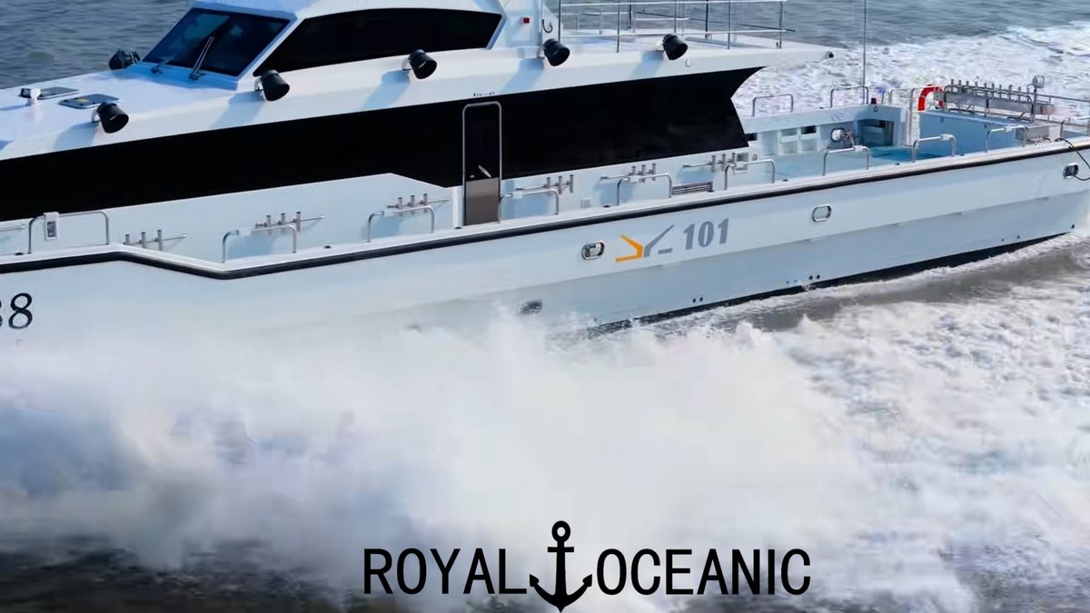 TheRoyalOceanic's tweet photo. To date, we have produced 10 units of this 30-meter LOA yacht model. It boasts a maximum speed of 22 knots. The yacht's amenities are designed to accommodate 12 passengers. Furthermore, it is certified for operation in a category 2 navigation area. https://t.co/XjTpIr7Gxm