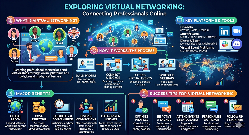 techfutureworld's tweet photo. 🚀 Virtual Networking: Unlock New Opportunities! 

In today’s digital world, virtual networking is more important than ever. Here’s why you should leverage it:

Source: https://t.co/xkdhlprvfT

#VirtualNetworking #CareerGrowth #ProfessionalDevelopment #NetworkingTips #DigitalEra https://t.co/jj6nVoojnP