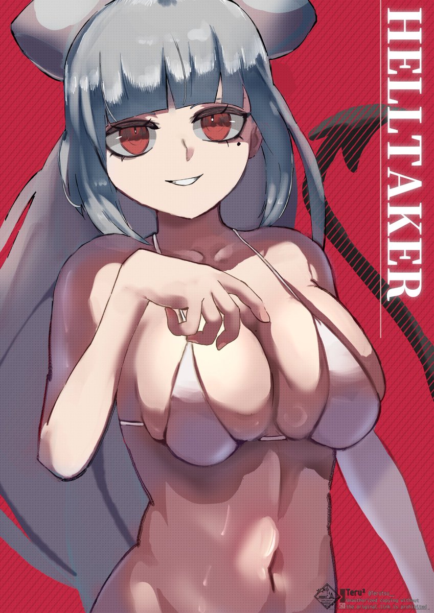 👿❤
#Helltaker #Helltakerfanart #なんの脈絡もなく水着イラストを再掲して最近フォローしてくれたフォロワーを怖がらせましょう