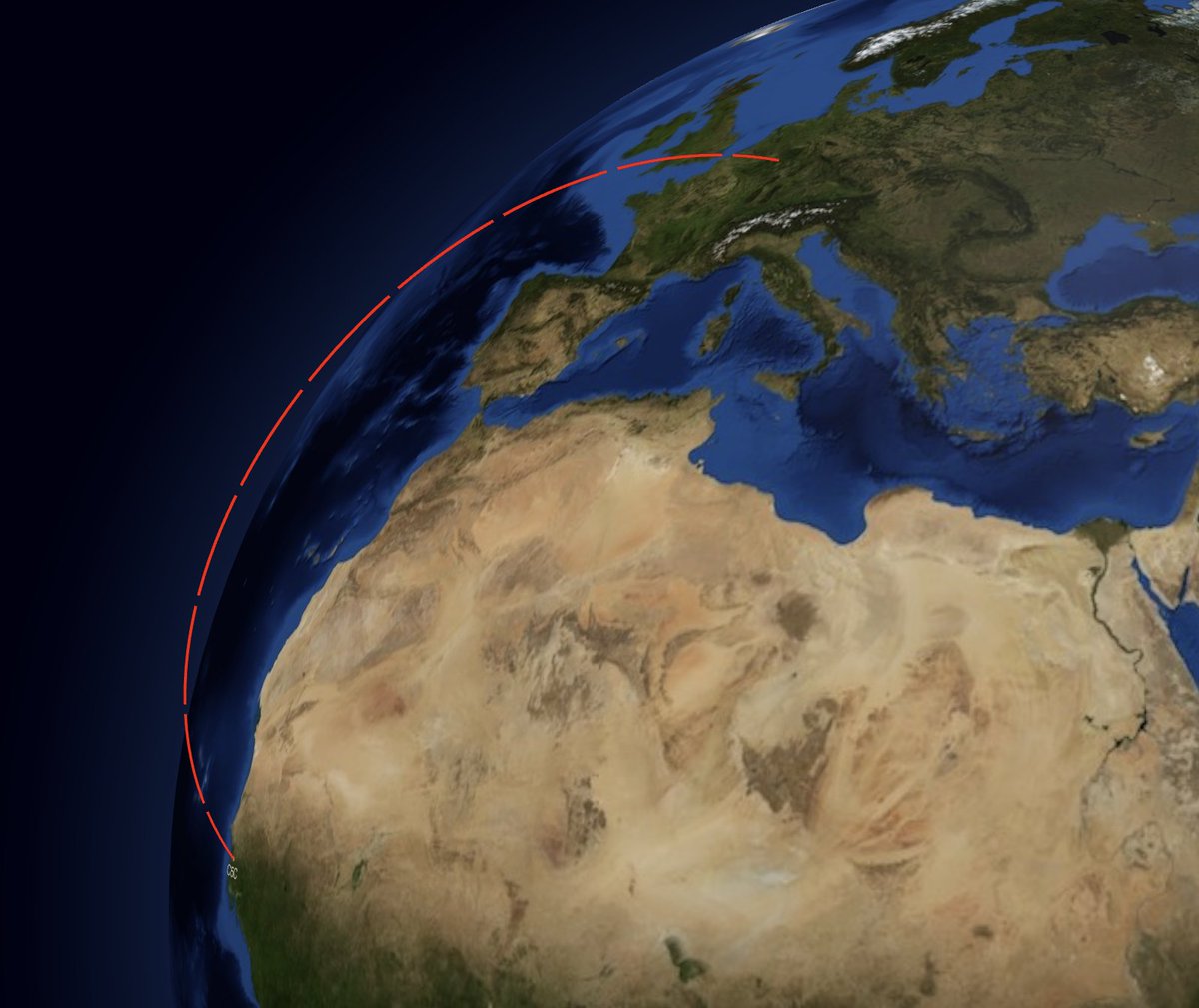 iNT2000's tweet photo. Just worked #C5C in The Gambia 🇬🇲 (Gridsquare: IK13UJ / distance: 4651.1 km) on RS-44 🛰️ (2.8° el / 231.3° az) using SSB #hamr #wavelog #amsat https://t.co/gdNOziV1Ow