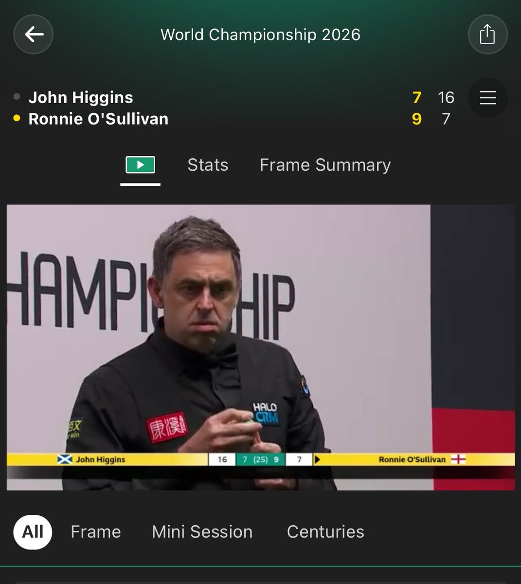 Live Snooker tweet media