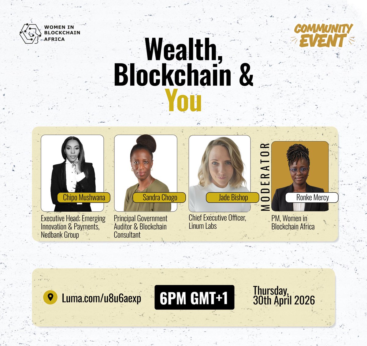 Women In Blockchain Africa tweet media