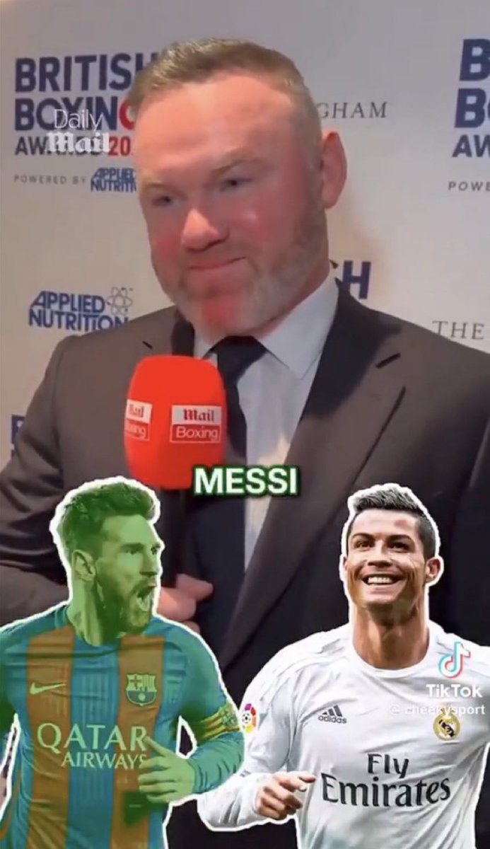 🚨 𝗡𝗘𝗪: Wayne Rooney was asked to pick the best player!

• Haaland or Salah? — "Salah."
• Salah or Agüero? — "Salah."
• Salah or Benzema? — "Salah."
• Salah or Raul? — “Salah.”
• Salah or Henry? — "Henry."
• Henry or Van Nistelrooy? — "Henry."
• Henry or Shevchenko? —