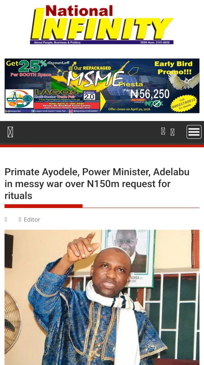 Odo Akaji tweet media