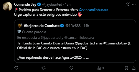 Abejorro de Combate tweet media