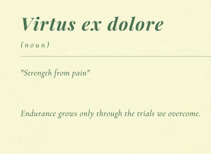 Lovandfear's tweet photo. Virtus ex dolore “Strength from pain” https://t.co/e1z69SFBci