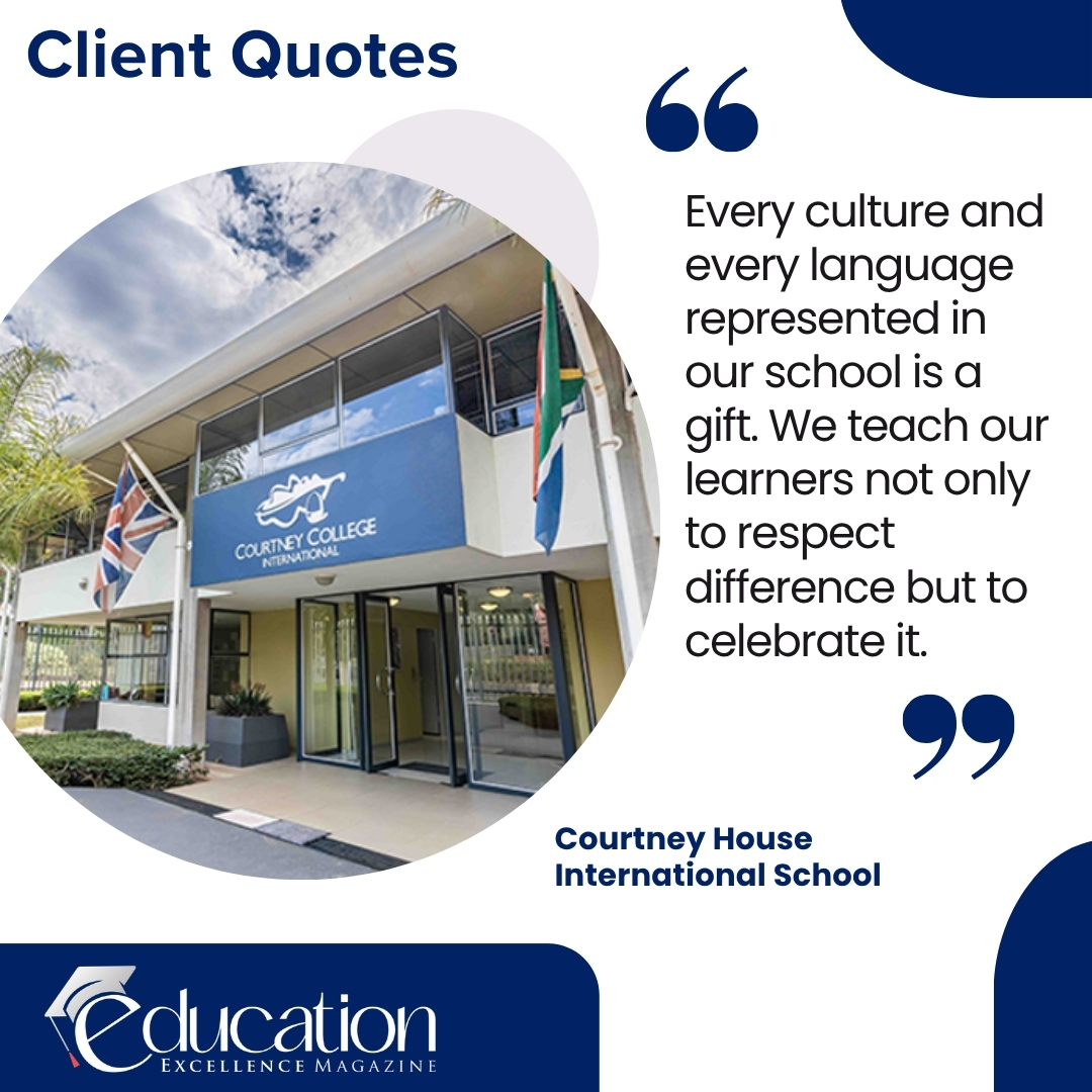 EEM_Education's tweet image. “Every culture and every language represented in our school is a gift. We teach our learners not only to respect difference but to celebrate it.”
Courtney House International School
Read For More Information :- educationexcellencemagazine.com
#CulturalDiversity #CelebrateDifferences