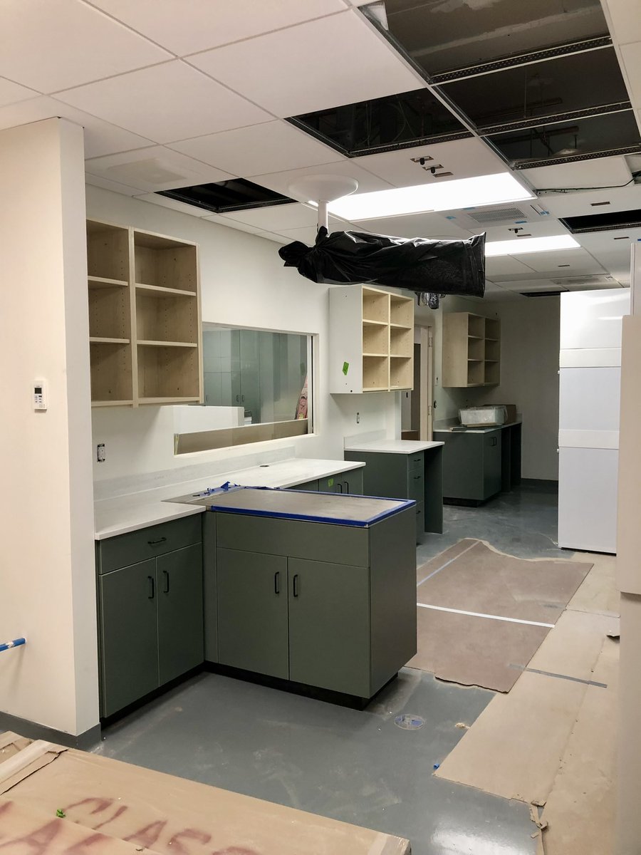 lionworksdesign's tweet image. Moving along! @lionworksdesigns is creating the dog ICU area at the veterinary clinic. #custommillwork #millwork #lionworksdesigns #design #veterinaryclinic