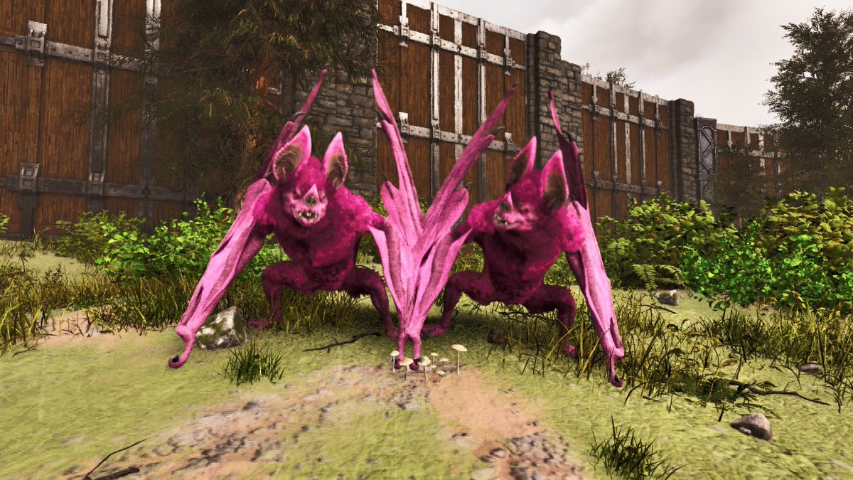 poppo927's tweet image. @king_ark1031 さんからいただいたデスモちゃん大人になりました！！
めっちゃいい色です🩷
子供作って沢山乗らせていただきます😆🙌

#ARK
#デスモダス
#フラミンゴ色🦩