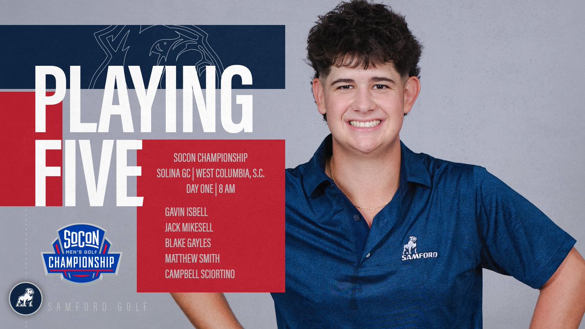 Samford Men's Golf tweet media