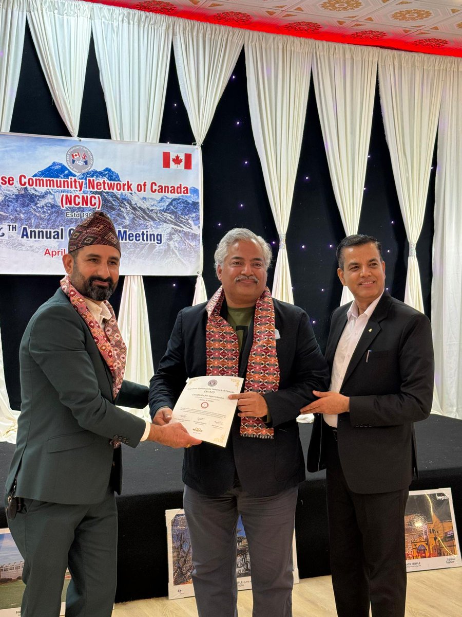 282_7635's tweet image. I was #honored and #thrilled to recognize my service to the #community through #media, broadcasting @NamasteToronto for the last #21years