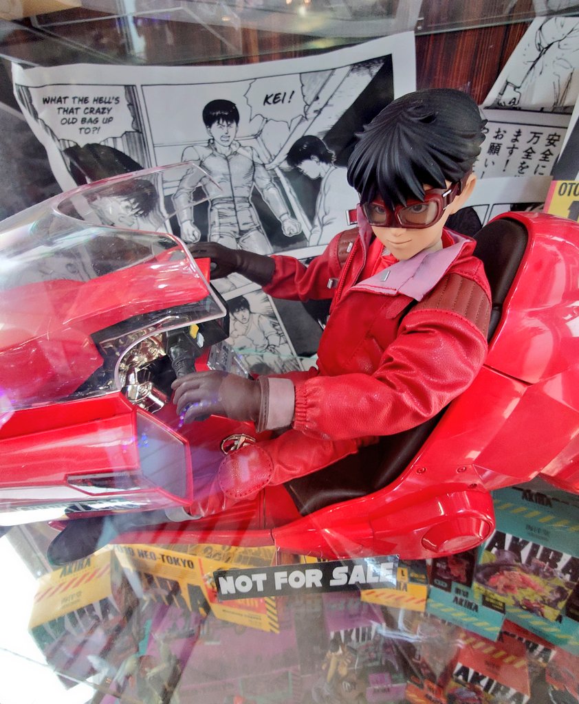 GRAPPLE_BOXER's tweet image. やっぱり『AKIRA』カッコいい🥹
常設(販売)ありがとうヤマシロヤさん😁
#AKIRA #大友克洋