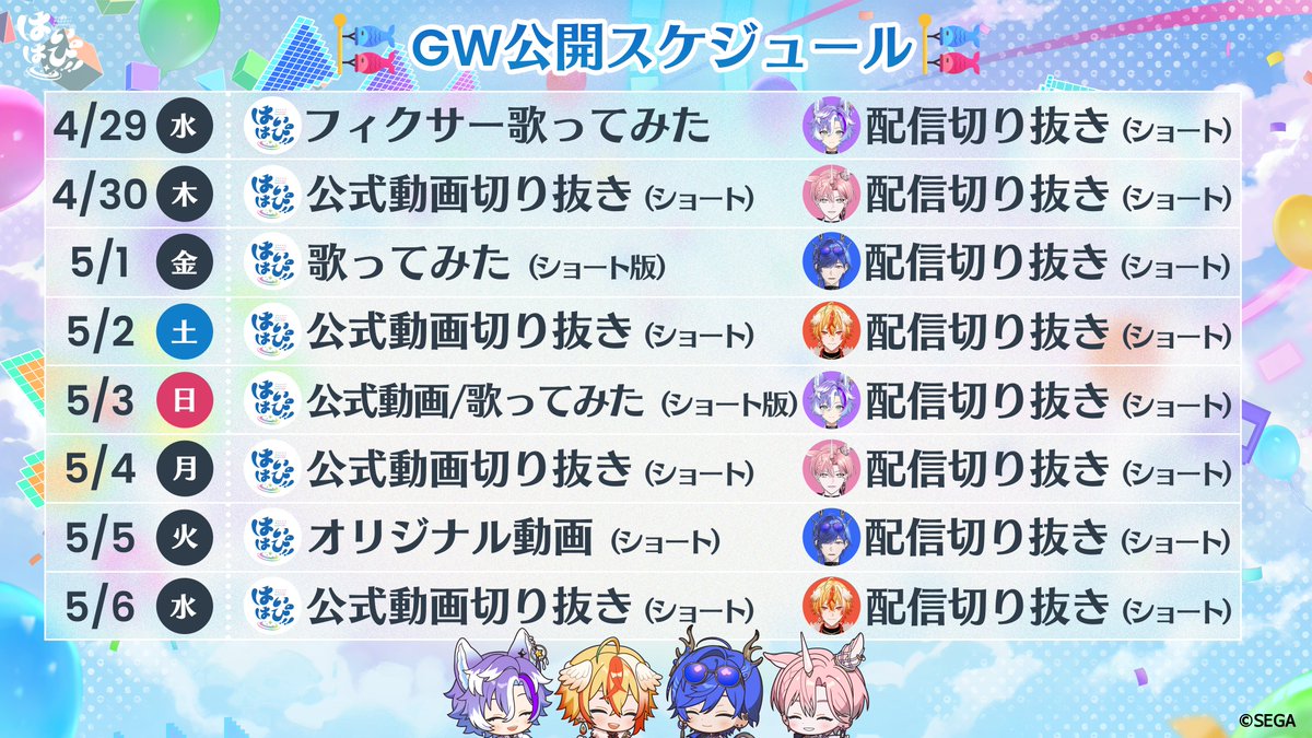 はいはぴ!! tweet media