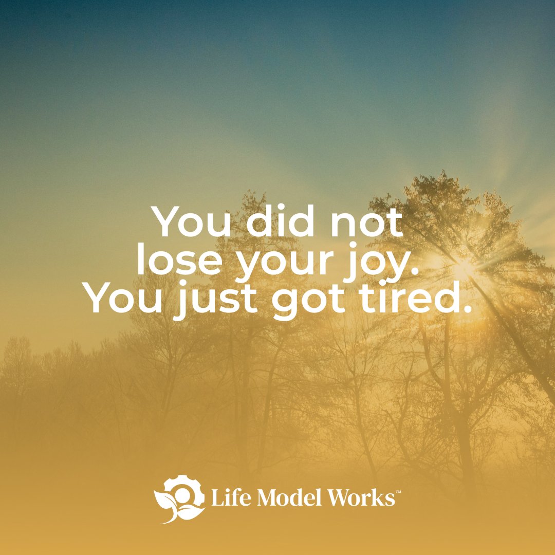 LifeModelWorks's tweet photo. Joy is often hindered by beliefs of conditional acceptance and fears around emotions. The Life Model defines joy as recognizing God delights in you, needing time and a supportive community to heal. You're on your journey; discover more at: https://t.co/utsQ3Tj22Q https://t.co/zX8jvmc1Jb