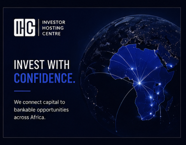 investorhosting's tweet image. Billions in capital. A continent of opportunity. One centre connecting them both.

Invest with confidence → investorhosting.com 🌍

#InvestorHostingCentre #AfricaRising #DealFlow #ProjectFinance