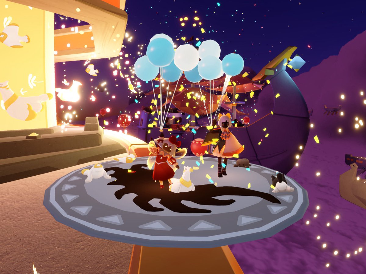 hachahan's tweet photo. カーニバルのお舟にフォトスポット作りました🥳🥳
#sky星を紡ぐ子どもたち https://t.co/rB2LdUKaL7