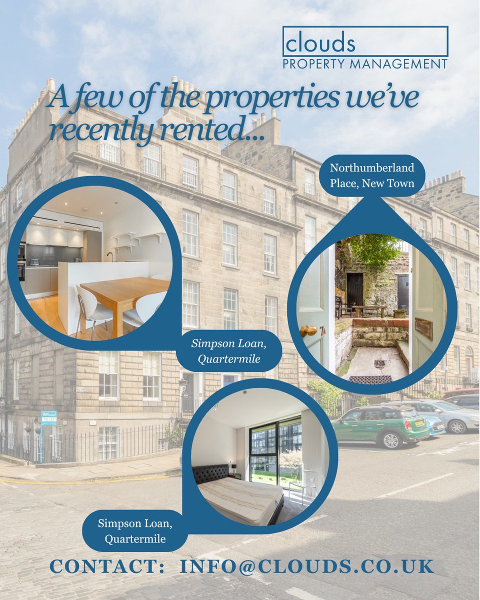 cloudsproperty's tweet image. Recently rented properties...

Check out a few of the properties we've recently rented🤩

📨 info@clouds.co.uk 📨

LARN1902038

#Edinburgh #Property #Clouds #luxury #torent #propertytorent #lettings #propertymanagement #realestate #landlords #lettingagent #landlord #tolet