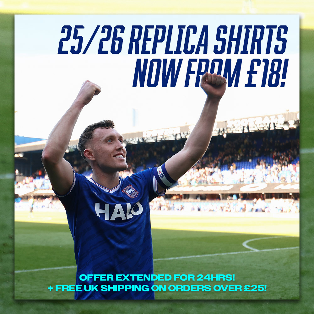 ITFC_PlanetBlue's tweet photo. Offer Extended for 24hrs – PLUS Free UK Economy Shipping when you spend over £25!
Offers end Tuesday 5PM! https://t.co/eWuvgrtvlf