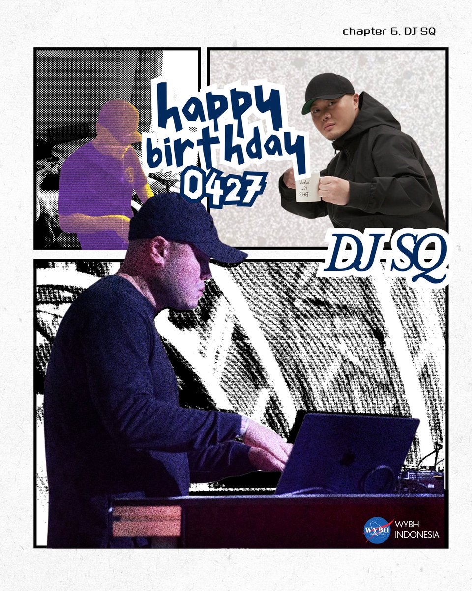 wybh_ina's tweet photo. ★*´¨)
¸.•´¸.•*´¨) ¸.•*¨)
(¸.•´ (¸.•`Happy Birthday DJ SQ★
#디제이에스큐 #wybh #djsq #우주비행 https://t.co/uyDtIbDOCz