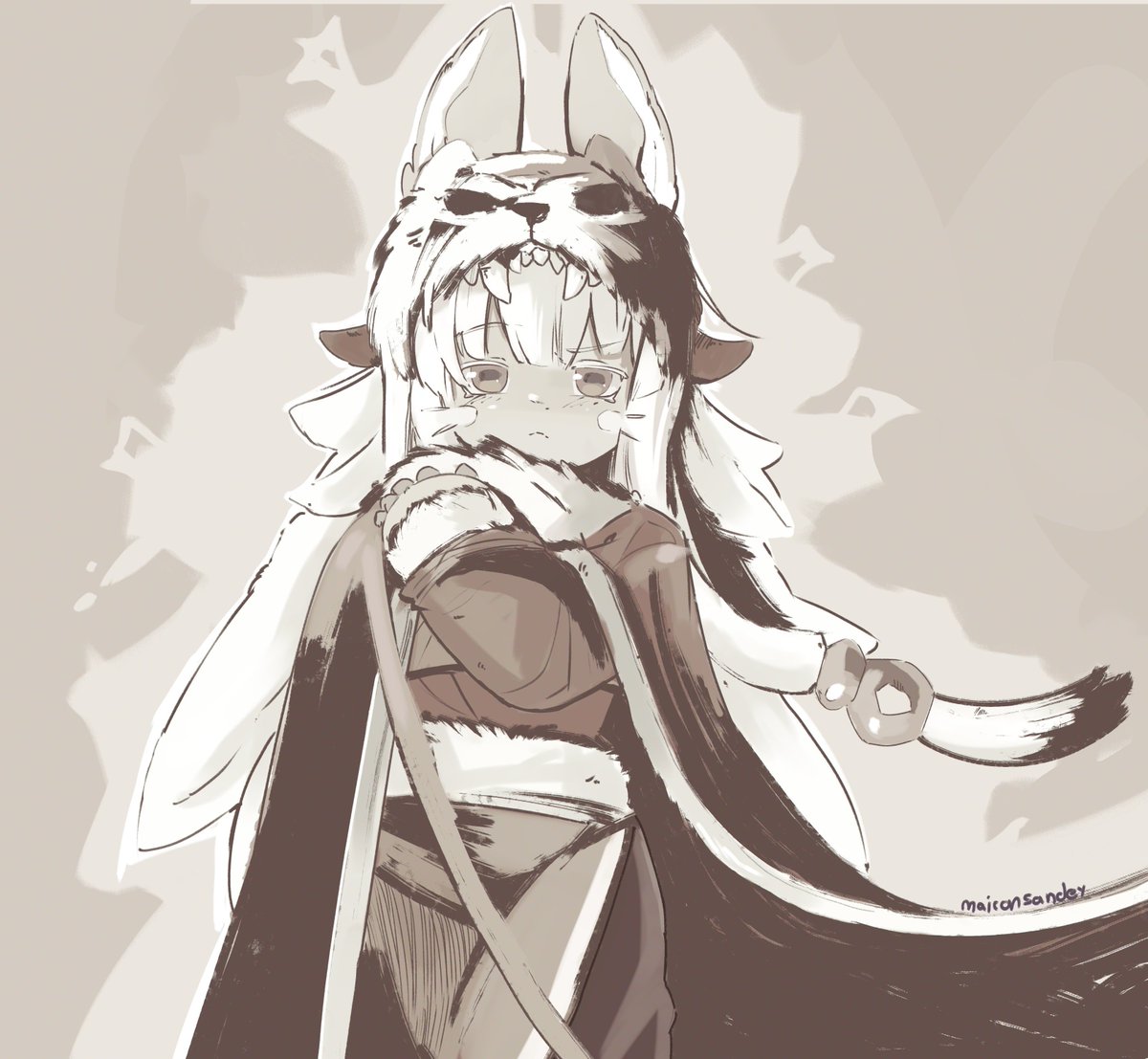 MaiconSandey's tweet photo. times I've drawn Nanachi the Lone Wolf :3
#nanachi #madeinabyss https://t.co/u8ropvR6T6