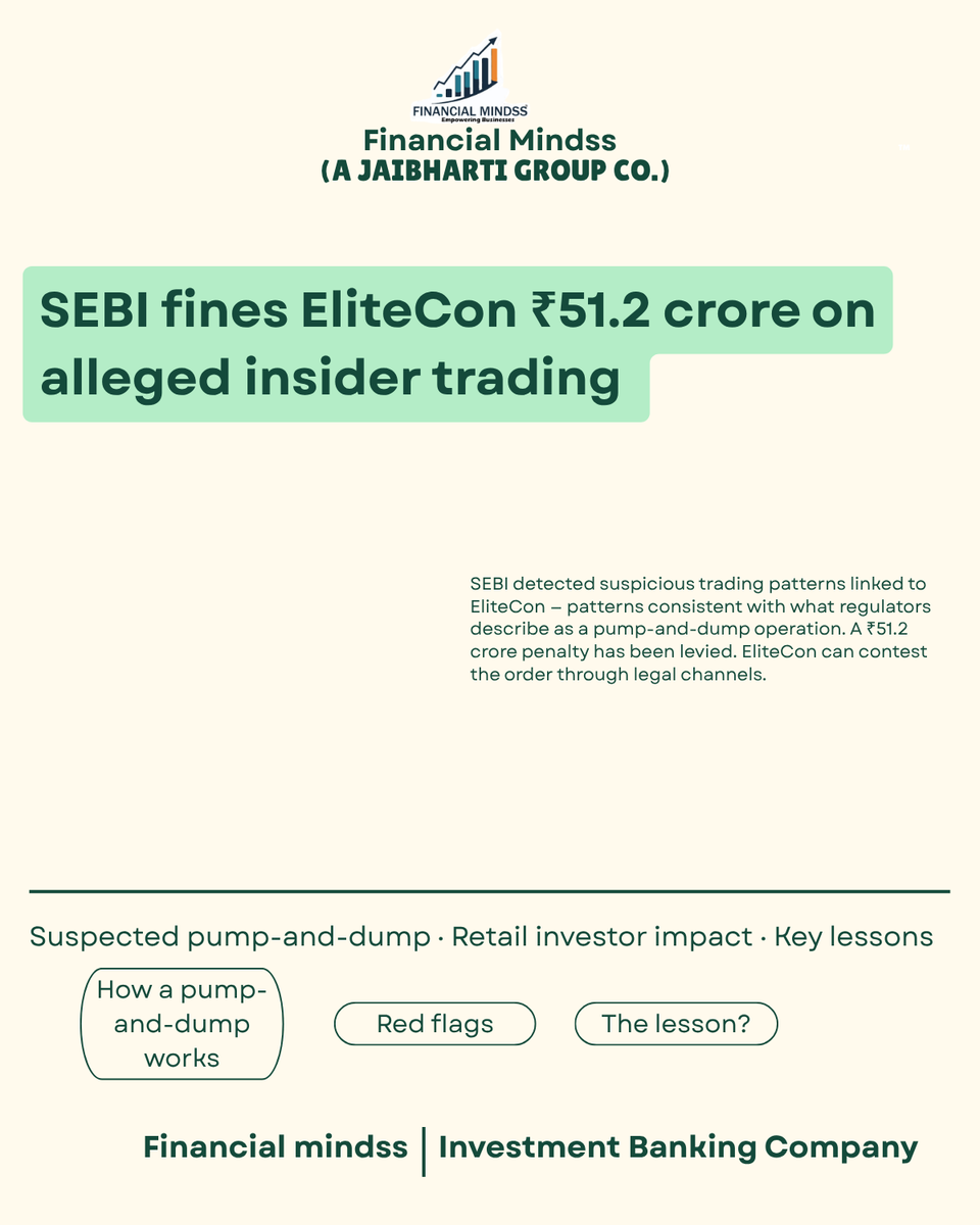 Legalinsights__'s tweet photo. SEBI is watching. 👀
Market manipulation won't go unpunished anymore. ⚖️
Stay informed. Stay safe.

#SEBI #SEBICrackdown #MarketManipulation #InsiderTrading #FairMarkets #InvestorProtection #StockMarketIndia #FinancialMinds #RetailInvestor #InvestSmart #FinanceTips #LearnFinance https://t.co/qXJfT8AOtx