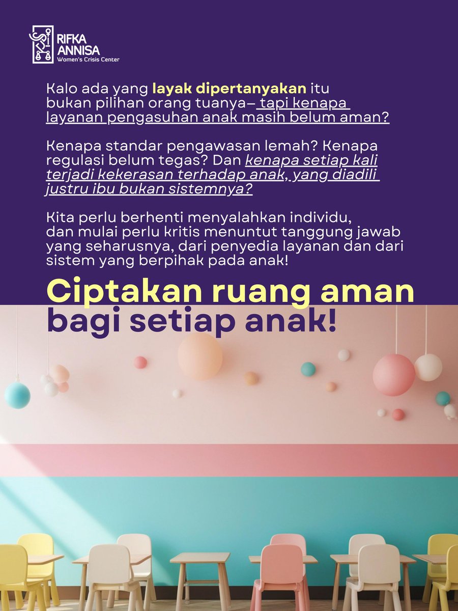 Rifka Annisa Women's Crisis Center tweet media